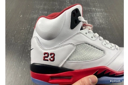5 Red” Jordan “Fire Air 0906
